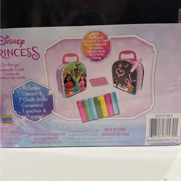 Disney Princess Sidewalk Chalk Set - Picture 2 of 3